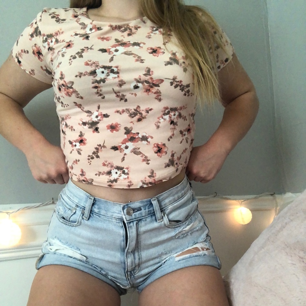 Floral Crop Top